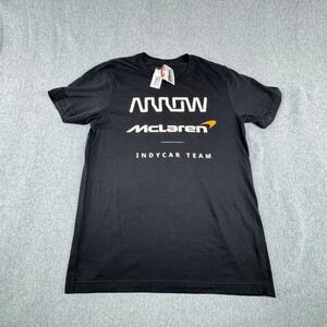 Arrow McLaren T Shirt Mens M Black IndyCar Racing Graphic Tee NWT